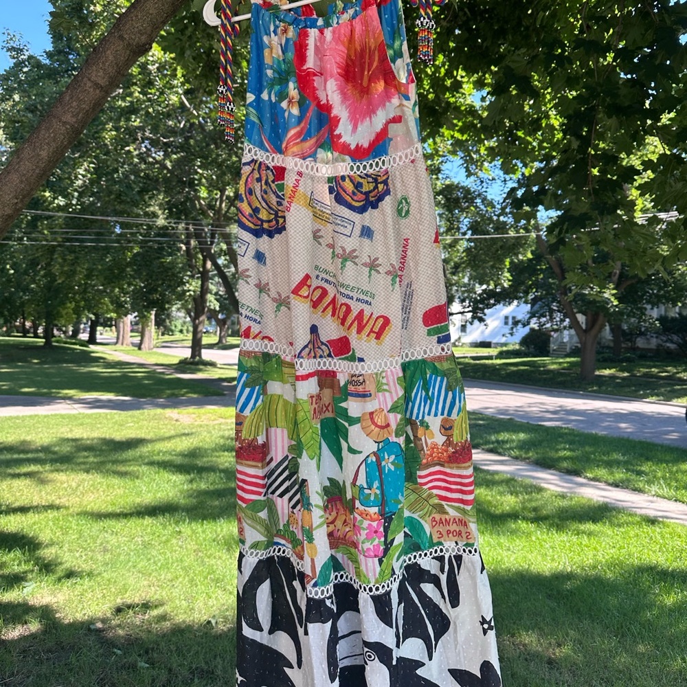 FARM Rio Tropical Print Maxi Dress
